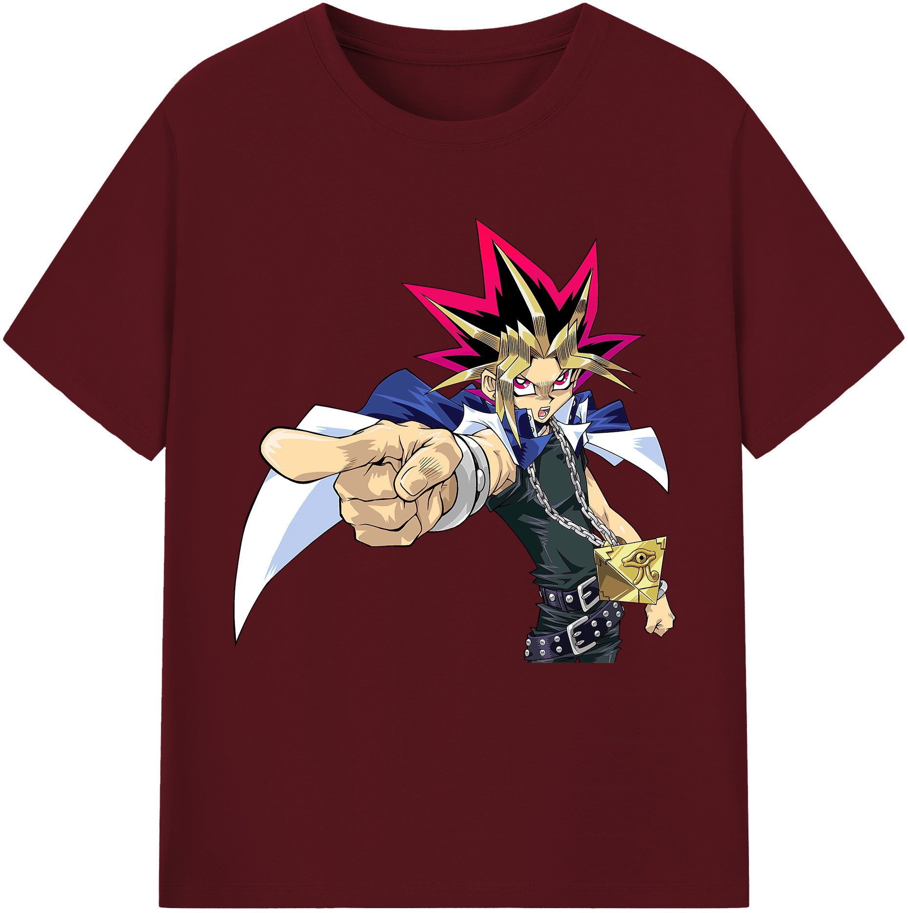 （画像用） 遊☆戯☆王 Yu-Gi-Oh! 綿100％半袖Tシャツ（フロントプリント）